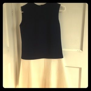 Vintage 1960’s Navy and White Dress